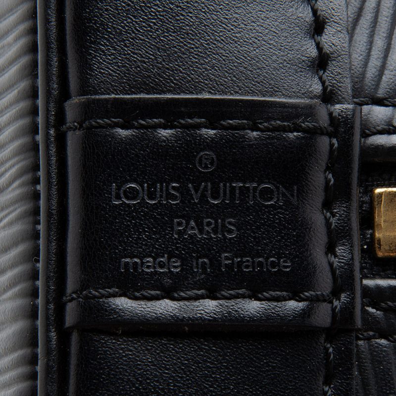 Louis Vuitton Vintage Epi Leather Alma PM Satchel (SHF-12106) - Image 7