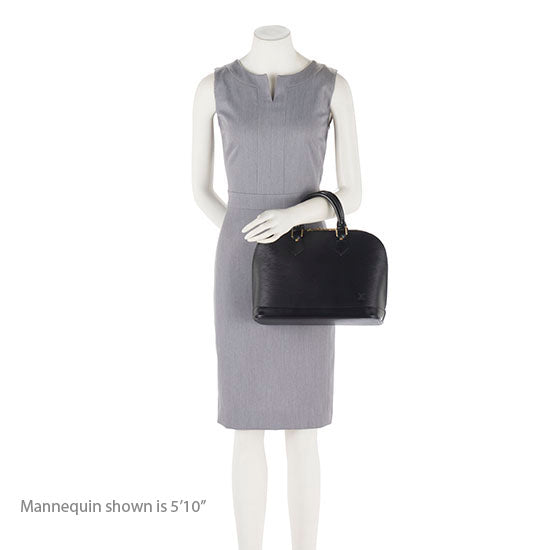 Louis Vuitton Vintage Epi Leather Alma PM Satchel (SHF-12106) - Image 4