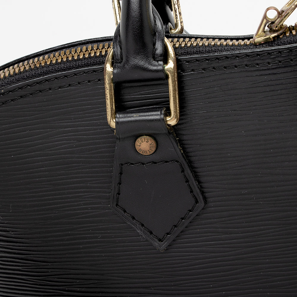 Louis Vuitton Vintage Epi Leather Alma PM Satchel (SHF-14659) - Image 10