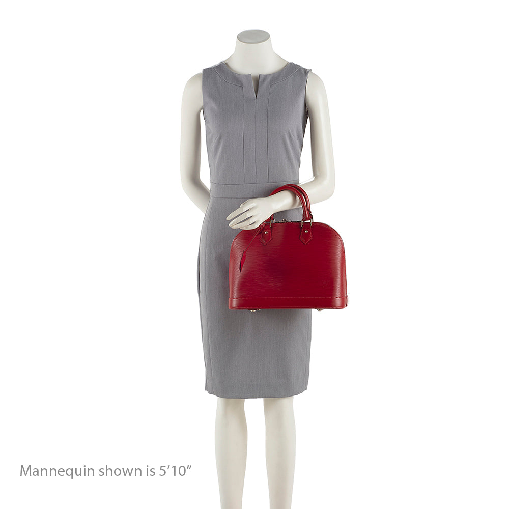 Louis Vuitton Epi Leather Alma PM Satchel (SHF-18700) - Image 4