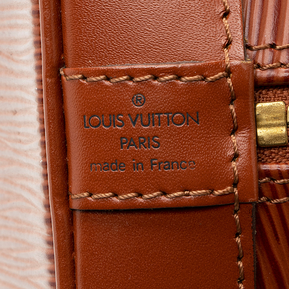 Louis Vuitton Vintage Epi Leather Alma PM Satchel (SHF-19832) - Image 7