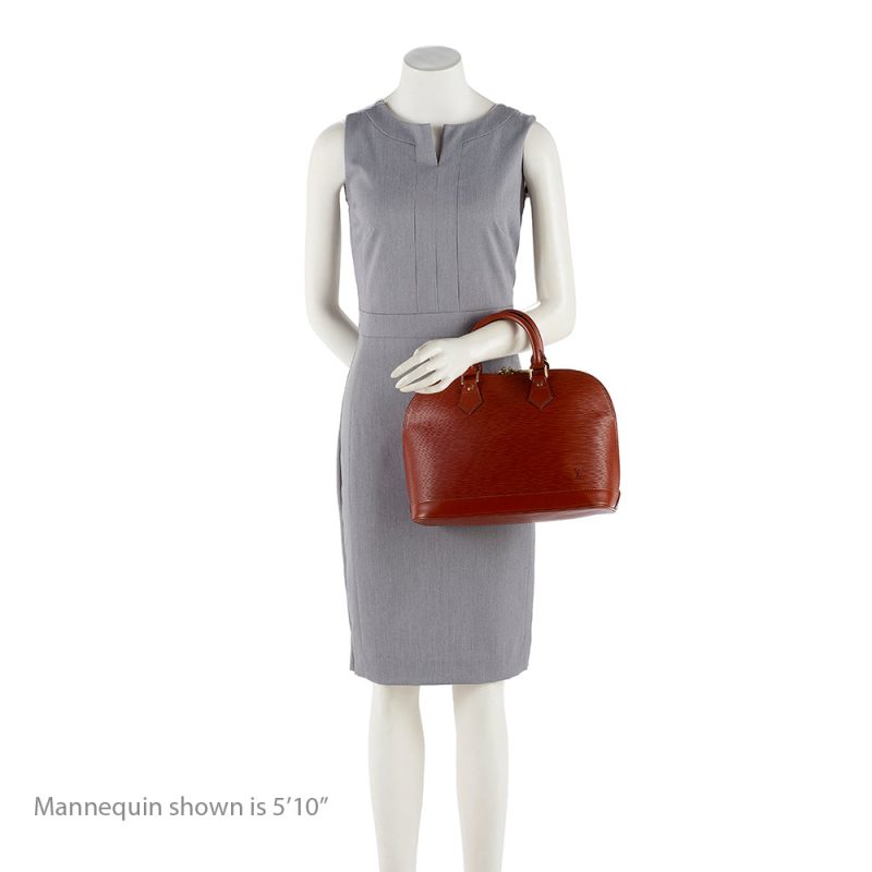 Louis Vuitton Vintage Epi Leather Alma PM Satchel (SHF-19832) - Image 4