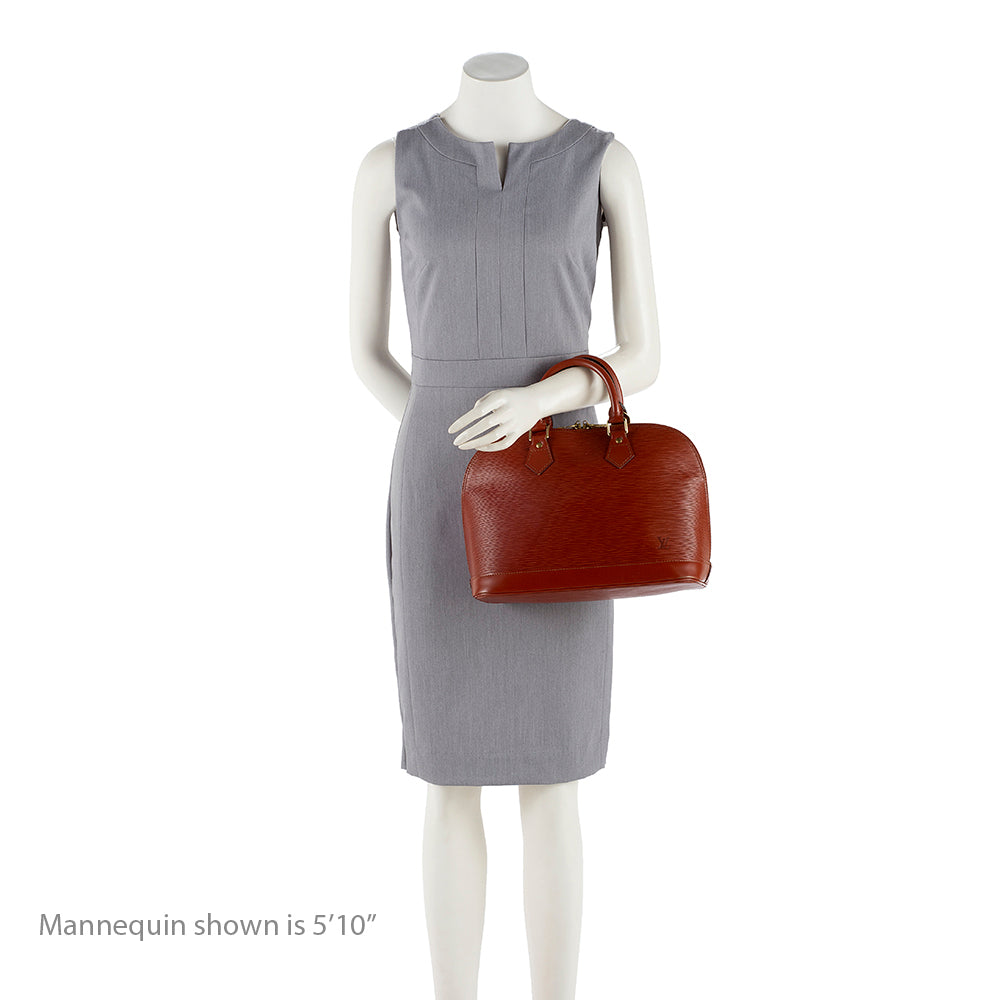 Louis Vuitton Vintage Epi Leather Alma PM Satchel (SHF-19832) - Image 4