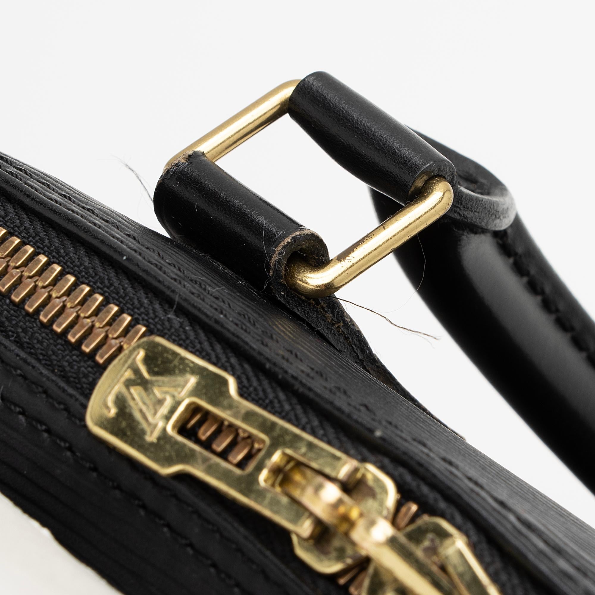 Louis Vuitton Vintage Epi Leather Alma PM Satchel (SHF-22820) - Image 14