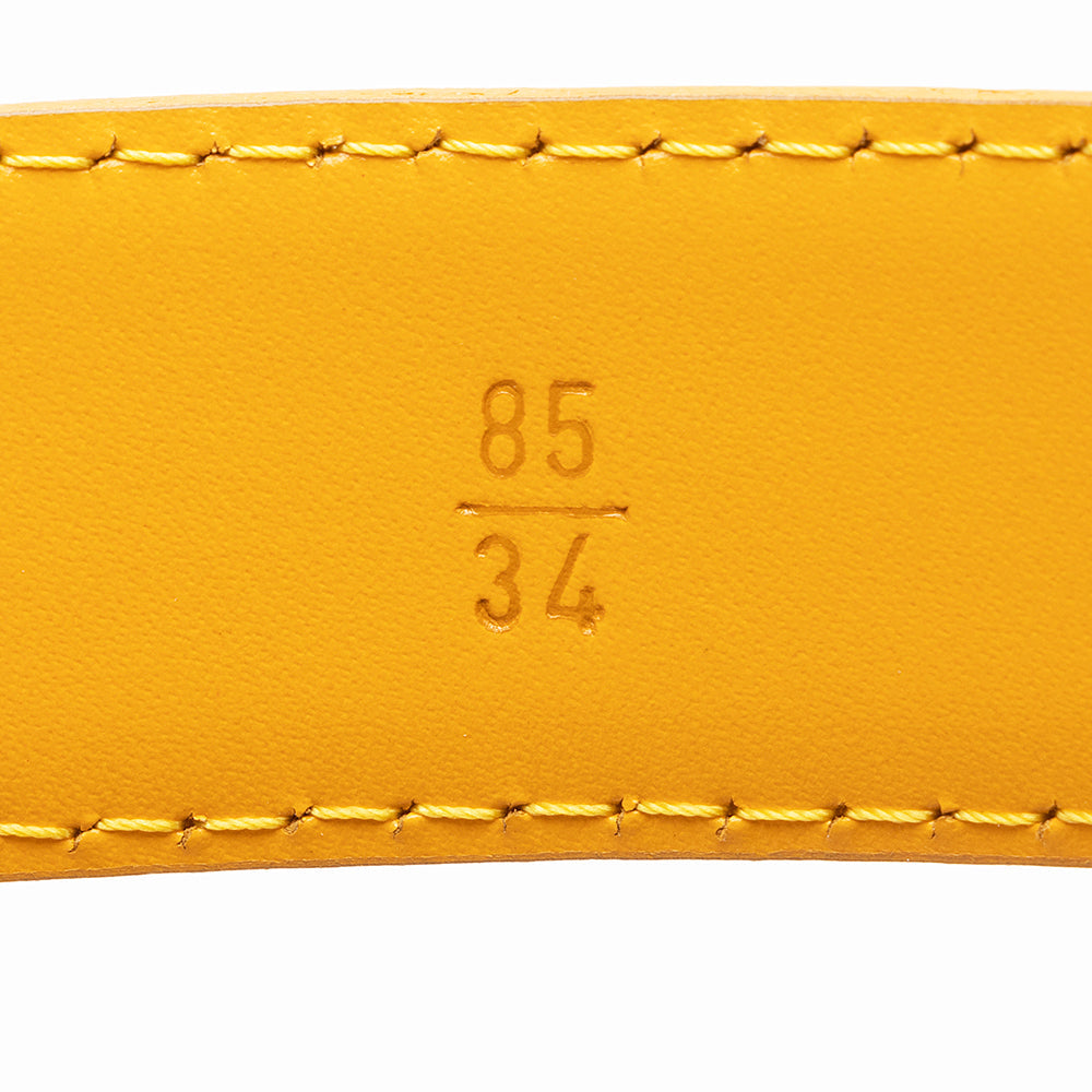 Louis Vuitton Vintage Epi Leather Belt - Size 34 / 85 (SHF-17016) - Image 4