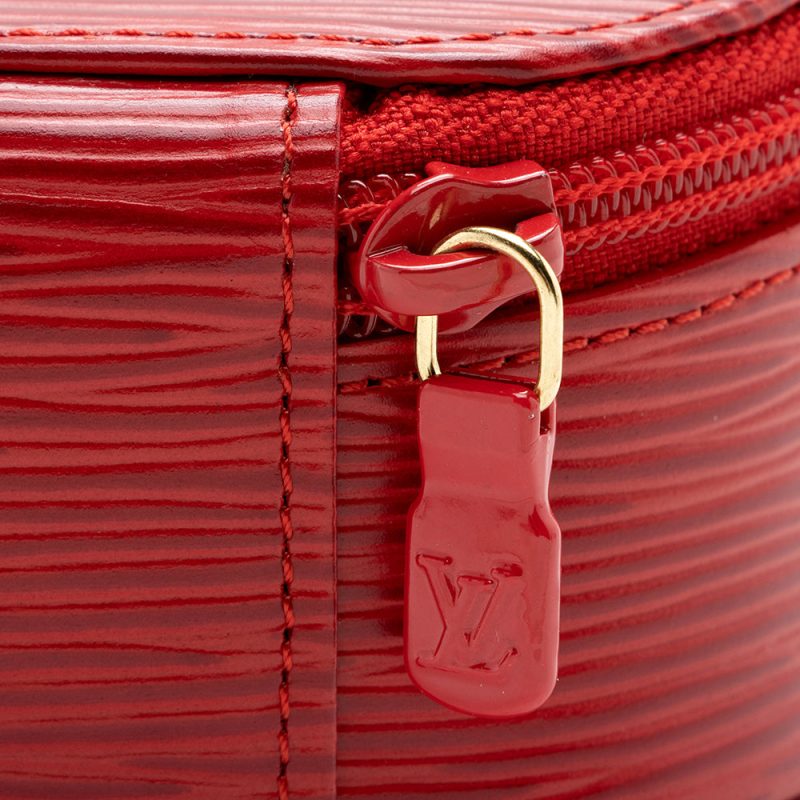 Louis Vuitton Vintage Epi Leather Bijoux PM Jewelry Case (SHF-16952) - Image 6