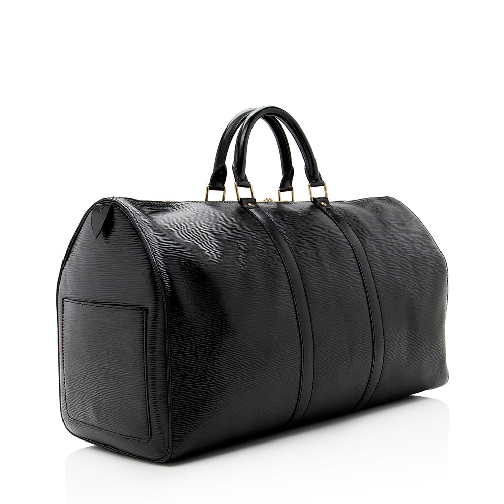 Louis Vuitton Vintage Epi Leather Keepall 50 Duffel Bag (SHF-19532)