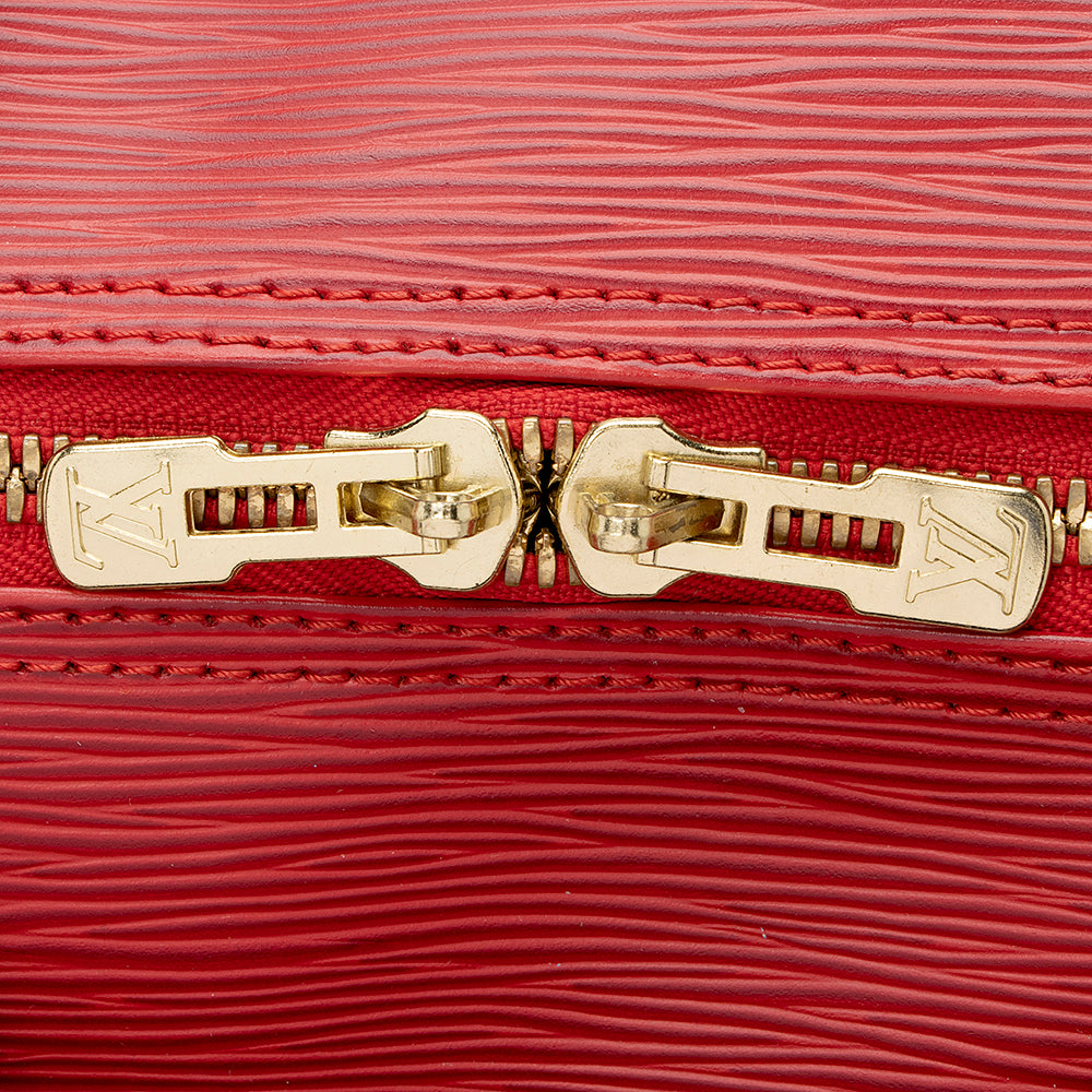 Louis Vuitton Vintage Epi Leather Keepall 55 Duffel Bag (SHF-21452) - Image 7