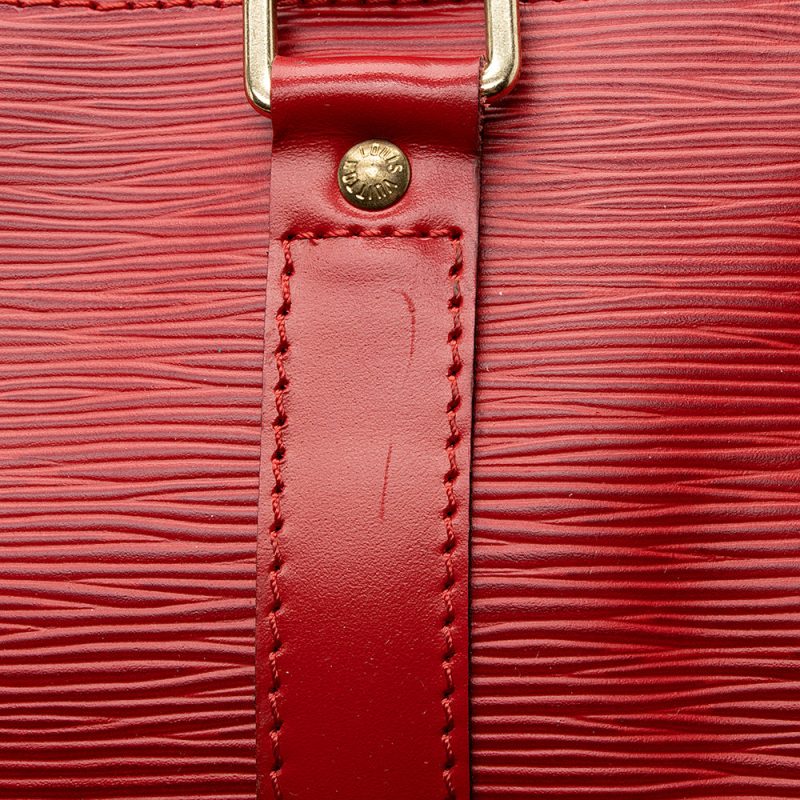 Louis Vuitton Vintage Epi Leather Keepall 55 Duffel Bag (SHF-21452) - Image 10