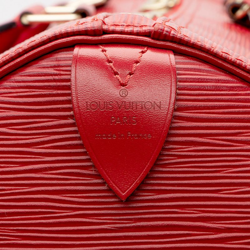 Louis Vuitton Vintage Epi Leather Keepall 55 Duffel Bag (SHF-21452) - Image 6