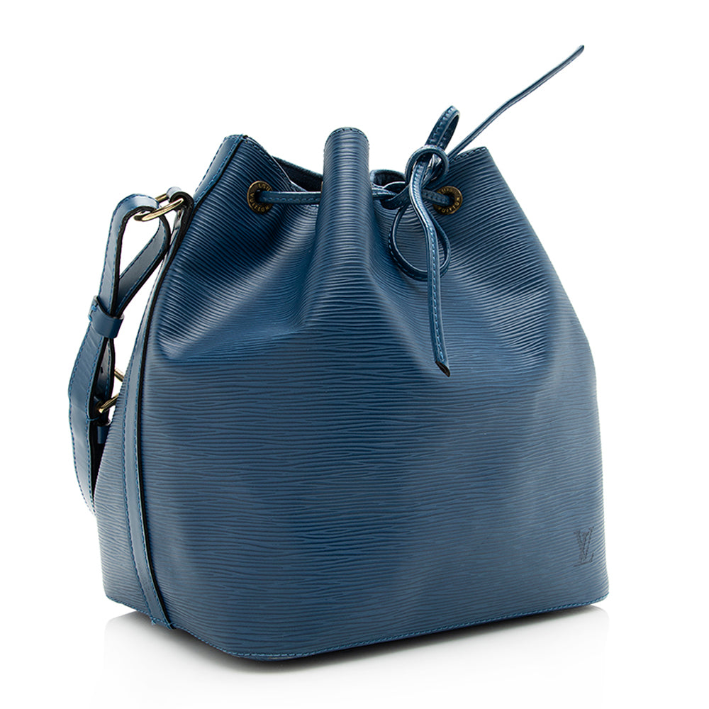 Louis Vuitton Vintage Epi Leather Petit Noe Shoulder Bag (SHF-20453)