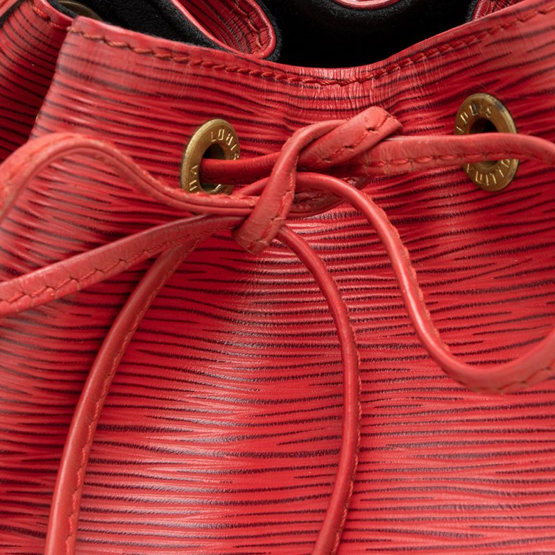 Louis Vuitton Vintage Epi Leather Petit Noe Shoulder Bag (SHF-21487) - Image 9