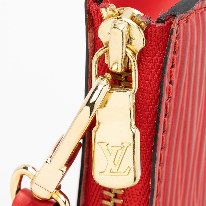 Louis Vuitton Vintage Epi Leather Pochette Accessoires (SHF-21130) - Image 8