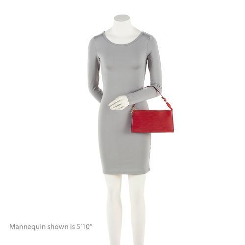 Louis Vuitton Vintage Epi Leather Pochette Accessoires (SHF-QQUDa9) - Image 4