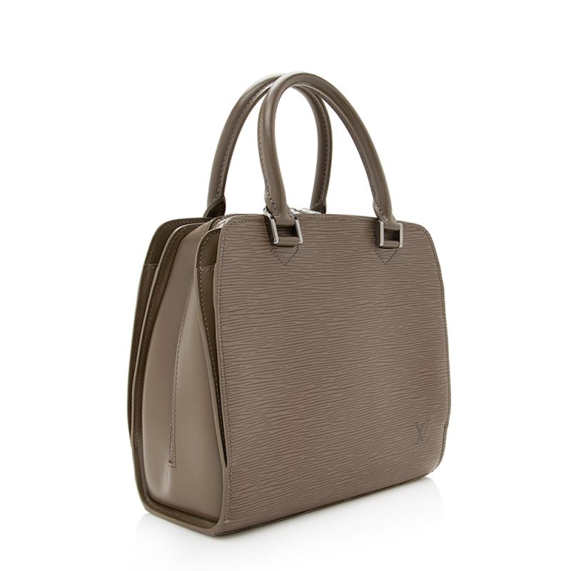 Louis Vuitton Vintage Epi Leather Pont Neuf Satchel (SHF-19066)
