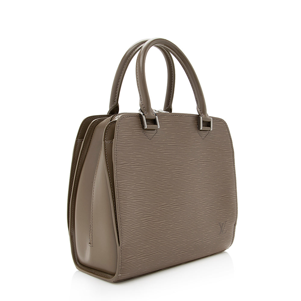 Louis Vuitton Vintage Epi Leather Pont Neuf Satchel (SHF-19066)