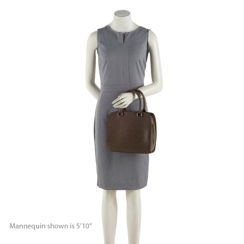 Louis Vuitton Vintage Epi Leather Pont Neuf Satchel (SHF-19066) - Image 4