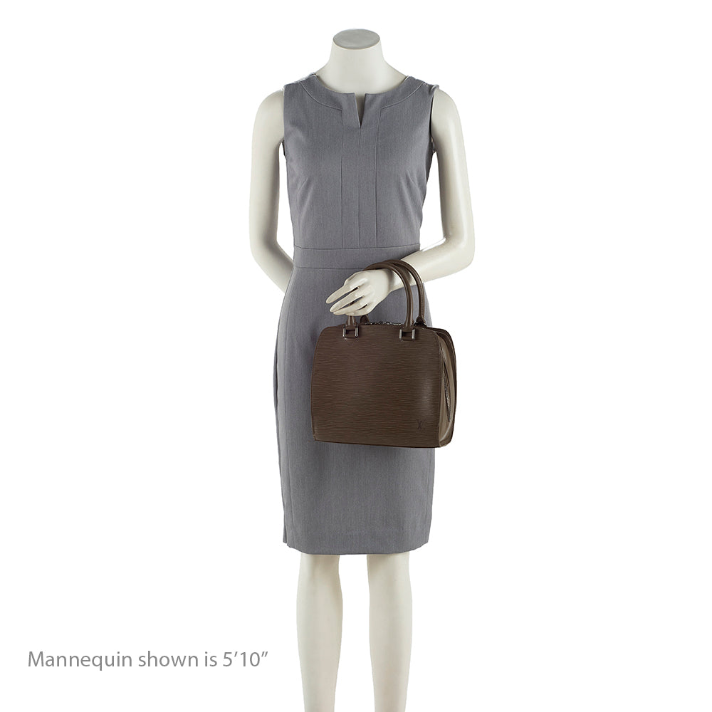 Louis Vuitton Vintage Epi Leather Pont Neuf Satchel (SHF-19066) - Image 4
