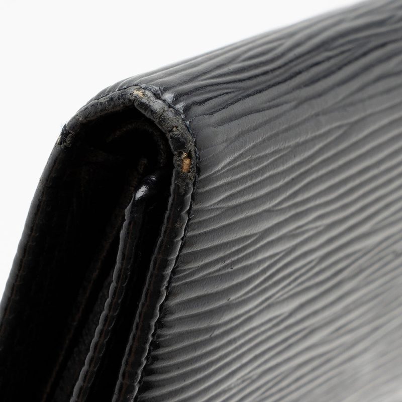 Louis Vuitton Vintage Epi Leather Porte Tresor International Wallet - FINAL SALE (SHF-15360) - Image 11