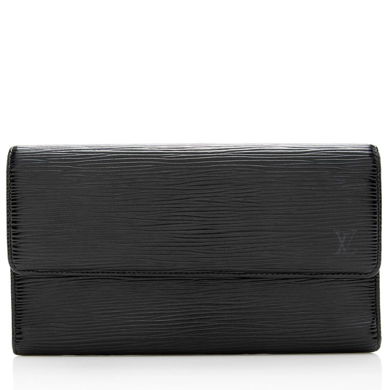 Louis Vuitton Vintage Epi Leather Porte Tresor International Wallet (SHF-18438) - Image 13