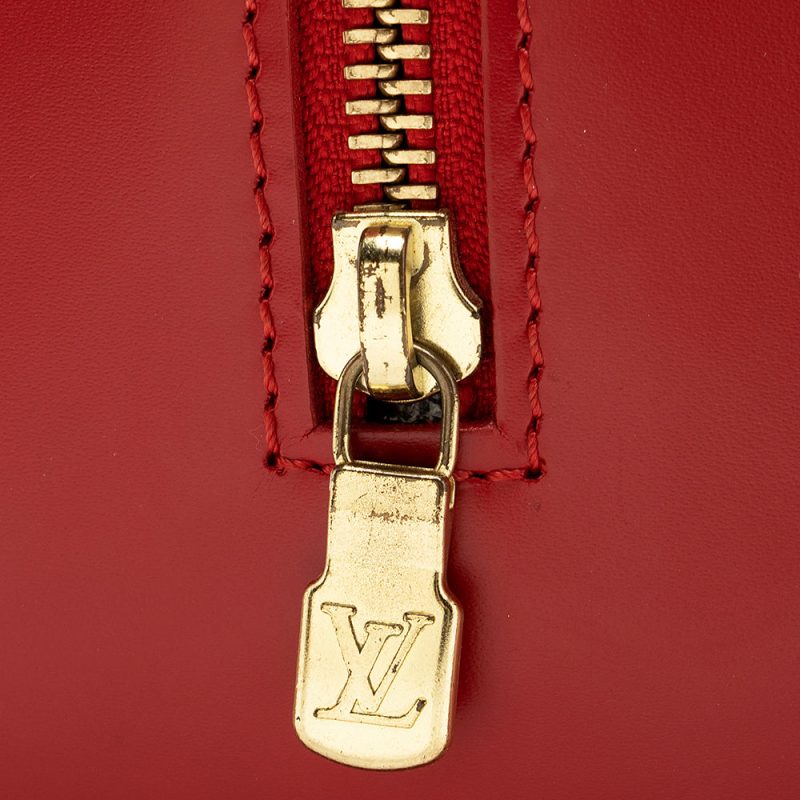 Louis Vuitton Vintage Epi Leather Soufflot Satchel (SHF-19406) - Image 8