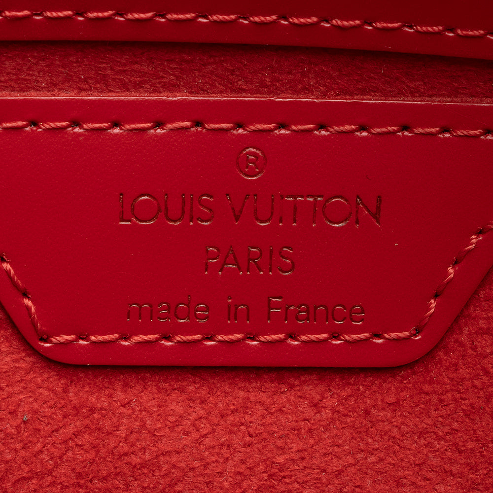 Louis Vuitton Vintage Epi Leather Soufflot Satchel (SHF-19406) - Image 7