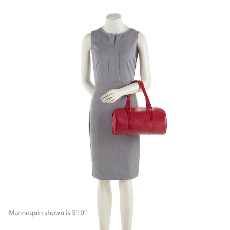 Louis Vuitton Vintage Epi Leather Soufflot Satchel (SHF-19406) - Image 4