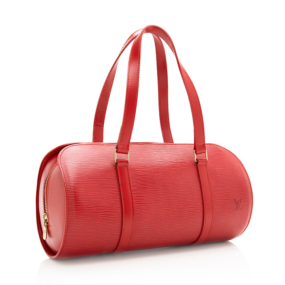 Louis Vuitton Vintage Epi Leather Soufflot Satchel (SHF-19406)