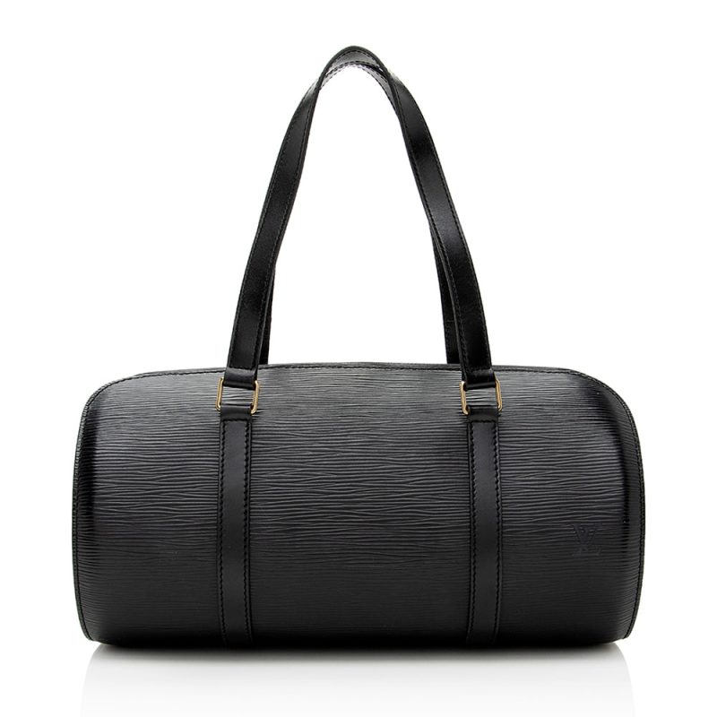 Louis Vuitton Vintage Epi Leather Soufflot Satchel (SHF-18610) - Image 14