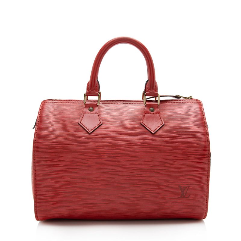 Louis Vuitton Vintage Epi Leather Speedy 25 Satchel - FINAL SALE (SHF-16344) - Image 17