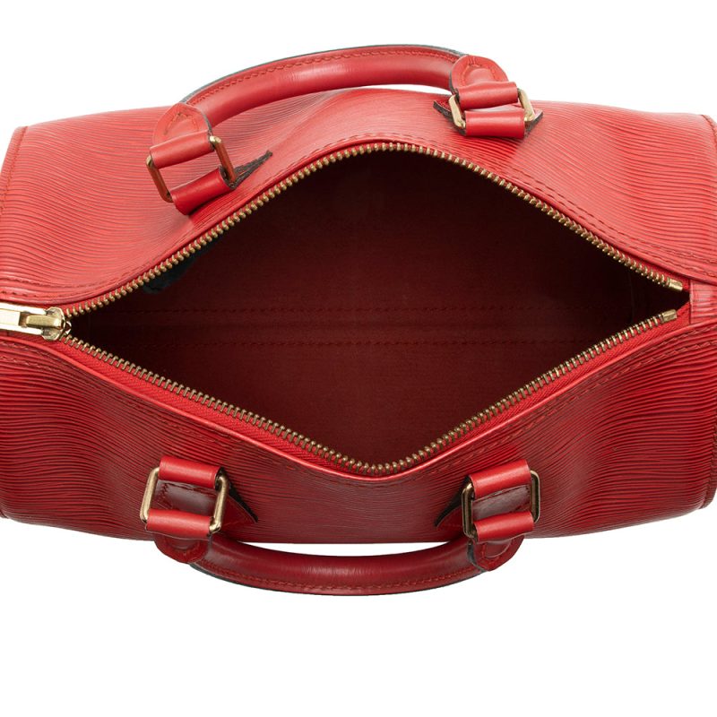 Louis Vuitton Vintage Epi Leather Speedy 25 Satchel - FINAL SALE (SHF-16344) - Image 6