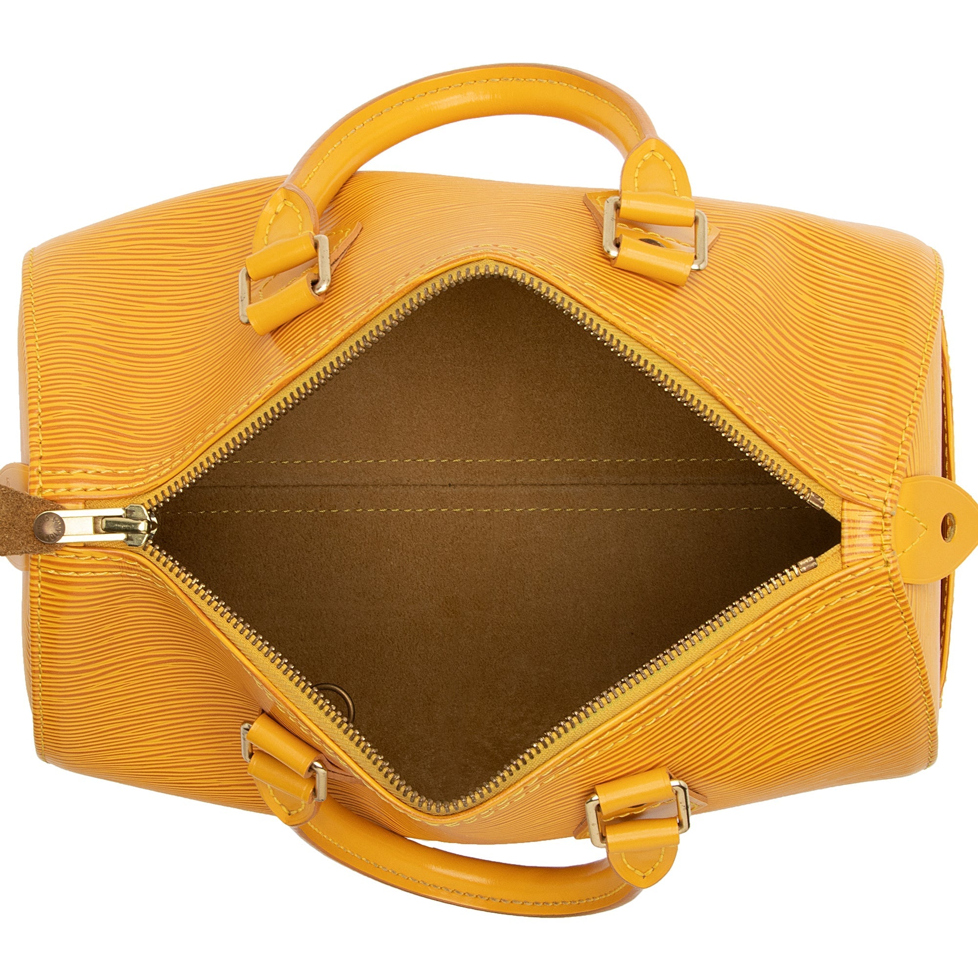 Louis Vuitton Vintage Epi Leather Speedy 25 Satchel (SHF-J8QSzJ) - Image 6