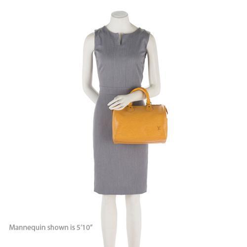Louis Vuitton Vintage Epi Leather Speedy 25 Satchel (SHF-J8QSzJ) - Image 4