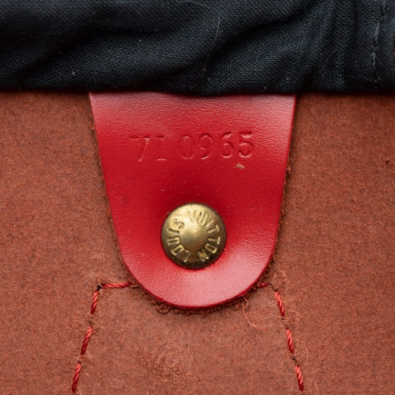 Louis Vuitton Vintage Epi Leather Speedy 35 Satchel - FINAL SALE (SHF-16757) - Image 5