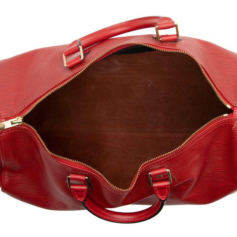 Louis Vuitton Vintage Epi Leather Speedy 35 Satchel - FINAL SALE (SHF-16757) - Image 6