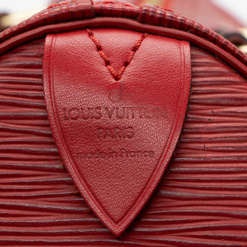 Louis Vuitton Vintage Epi Leather Speedy 35 Satchel - FINAL SALE (SHF-16757) - Image 7