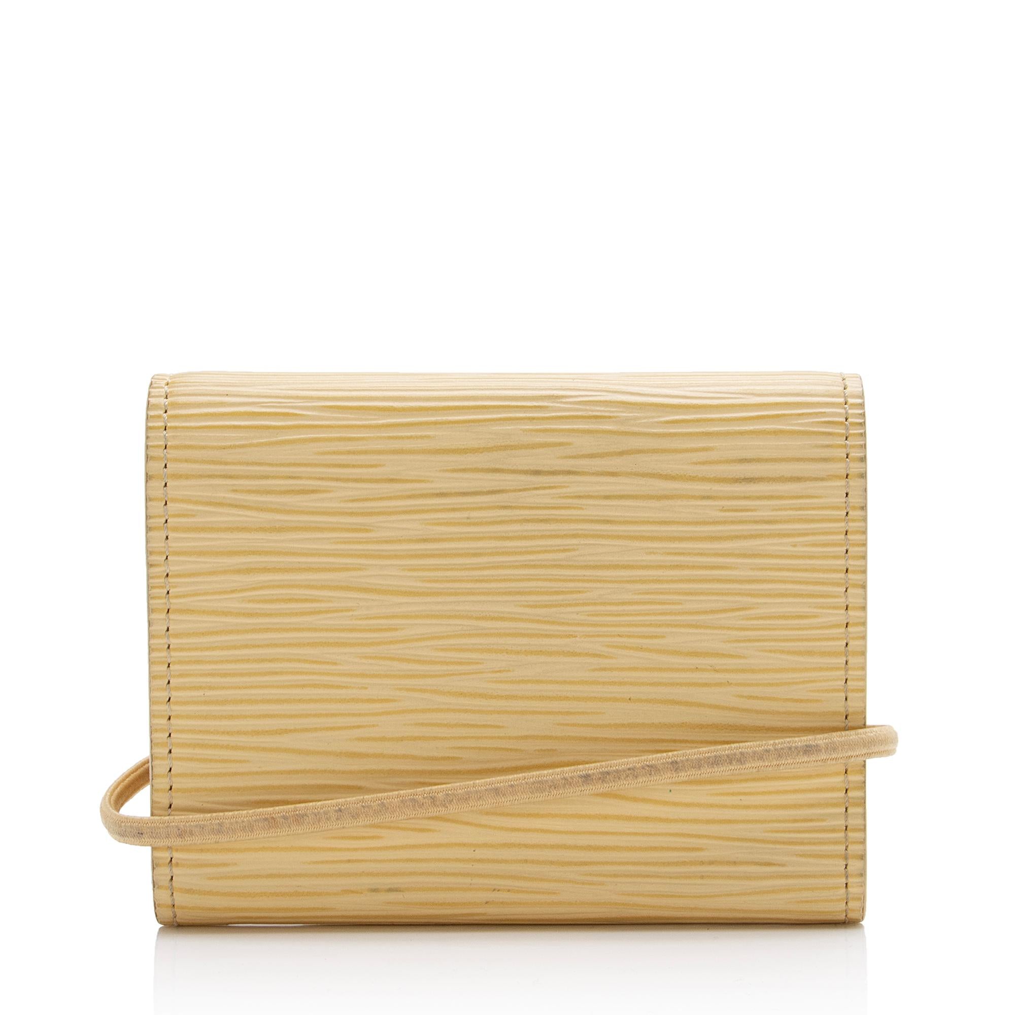 Louis Vuitton Vintage Epi Leather Trifold Wallet - Image 2