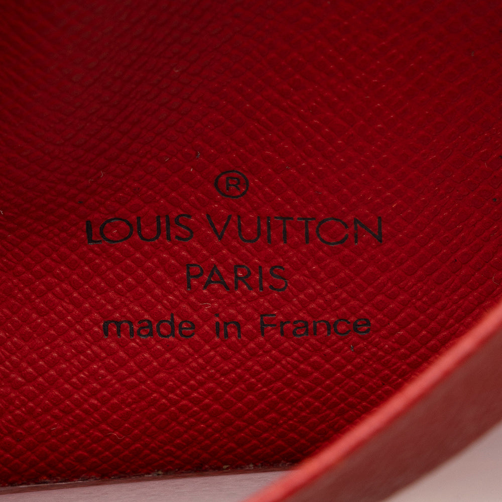 Louis Vuitton Vintage Epi Leather Two Card Holder Wallet (SHF-16759) - Image 5