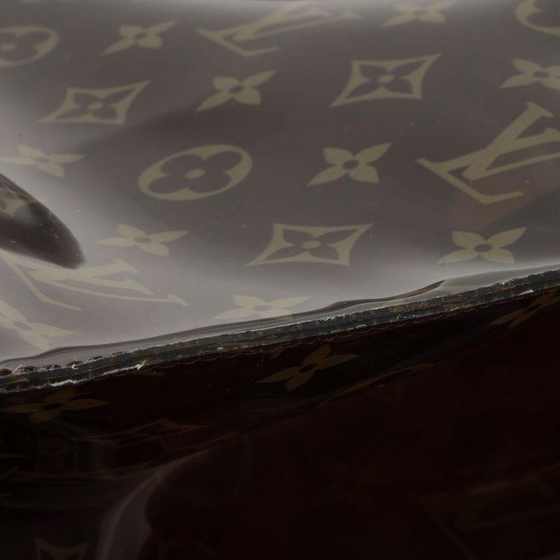 Louis Vuitton Vintage Limited Edition Monogram Vinyl Ambre Cruise Tote (SHF-FfiVXi) - Image 12