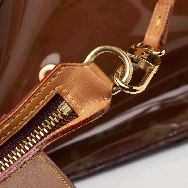 Louis Vuitton Vintage Limited Edition Monogram Vinyl Ambre Cruise Tote (SHF-FfiVXi) - Image 17