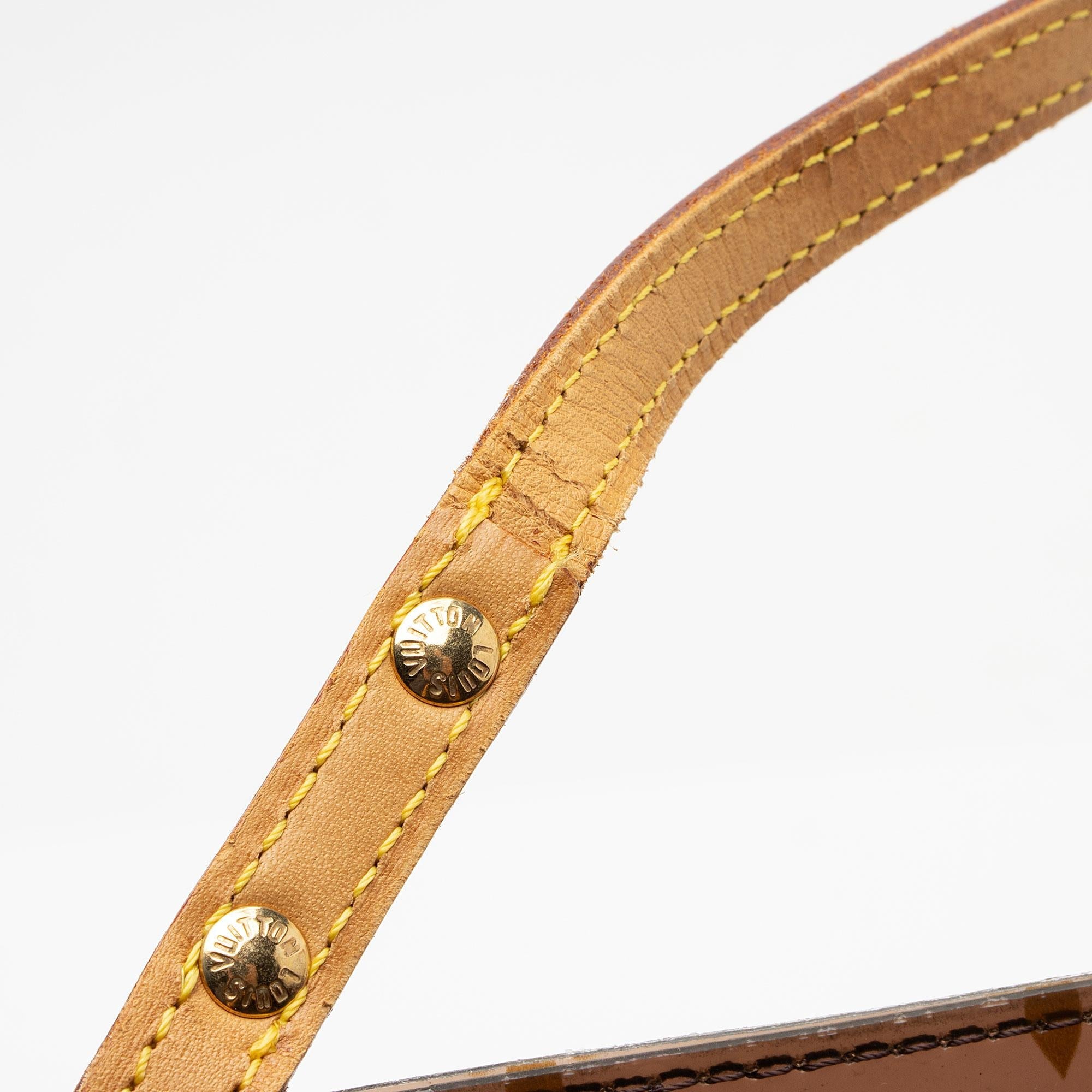 Louis Vuitton Vintage Limited Edition Monogram Vinyl Ambre Cruise Tote (SHF-FfiVXi) - Image 18