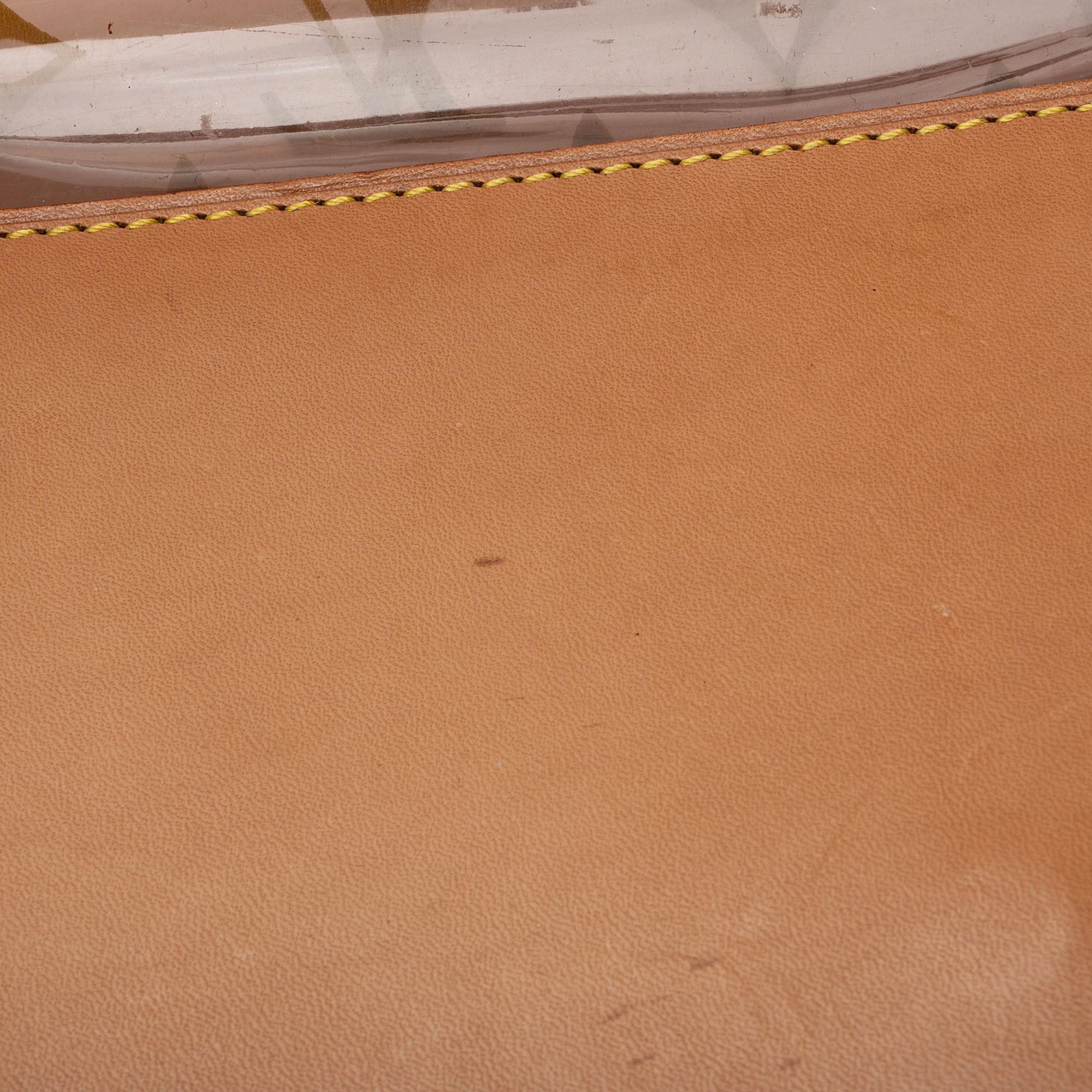 Louis Vuitton Vintage Limited Edition Monogram Vinyl Ambre Cruise Tote (SHF-FfiVXi) - Image 19