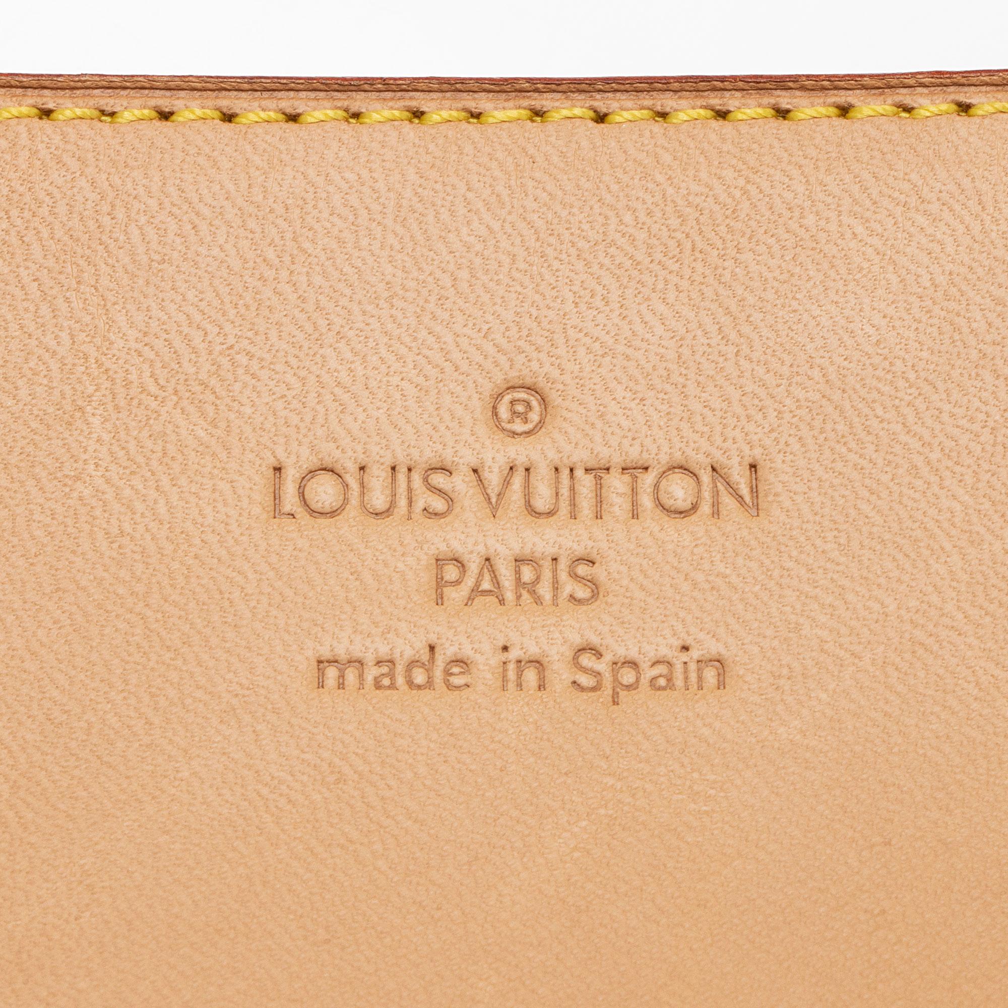 Louis Vuitton Vintage Limited Edition Monogram Vinyl Ambre Cruise Tote (SHF-FfiVXi) - Image 9