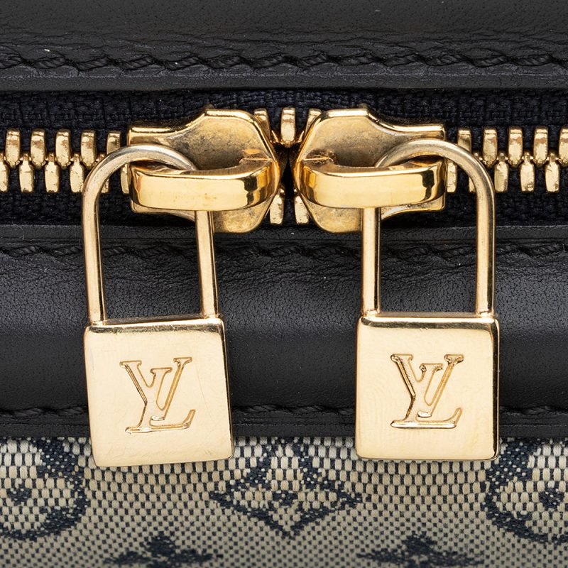 Louis Vuitton Vintage Mini Lin Josephine GM Satchel (SHF-20198) - Image 8