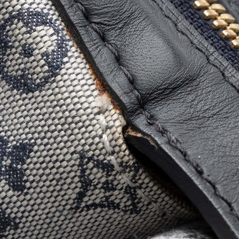 Louis Vuitton Vintage Mini Lin Josephine GM Satchel (SHF-20198) - Image 18