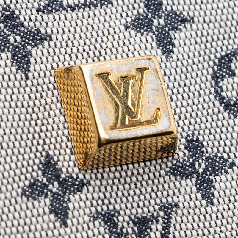 Louis Vuitton Vintage Mini Lin Josephine GM Satchel (SHF-20198) - Image 16