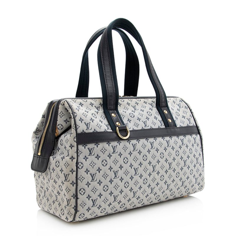 Louis Vuitton Vintage Mini Lin Josephine GM Satchel (SHF-20198)