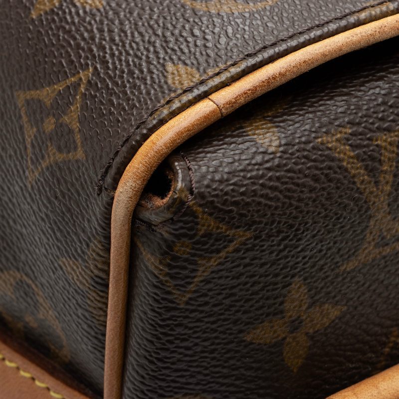 Louis Vuitton Vintage Monogram Canvas Abbesses Messenger Bag (SHF-22794) - Image 9