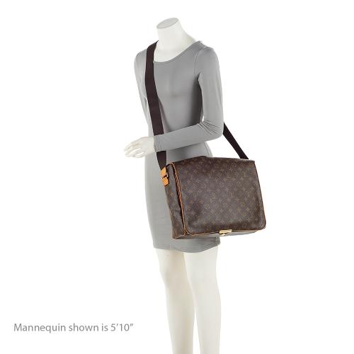 Louis Vuitton Vintage Monogram Canvas Abbesses Messenger Bag (SHF-22794) - Image 4