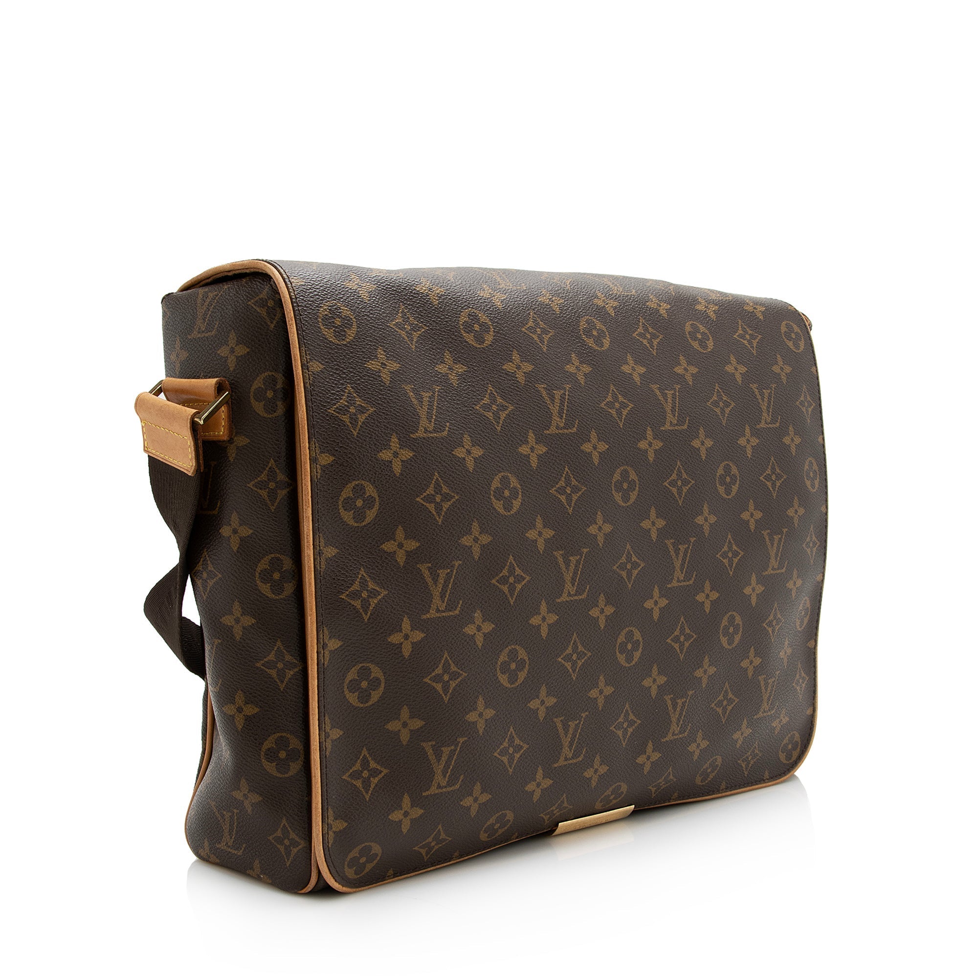 Louis Vuitton Vintage Monogram Canvas Abbesses Messenger Bag (SHF-22794)